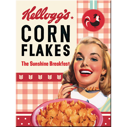 Kellogg's - Girl Corn Flakes Collage