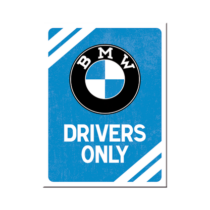 BMW - Drivers Only Blue