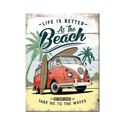 VW Bulli - Beach