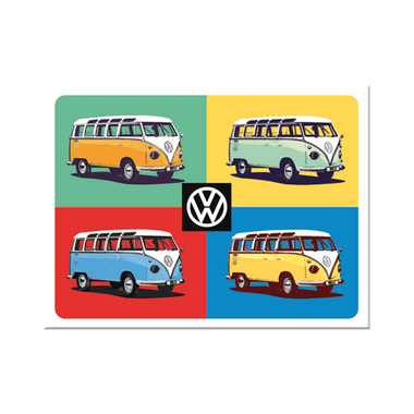 VW Bulli - Pop Art