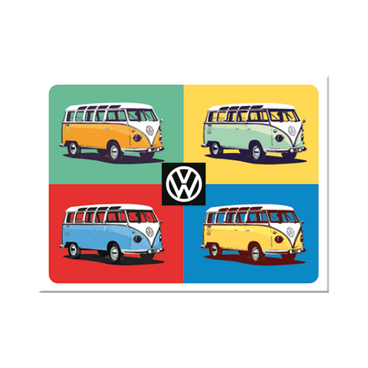 VW Bulli - Pop Art