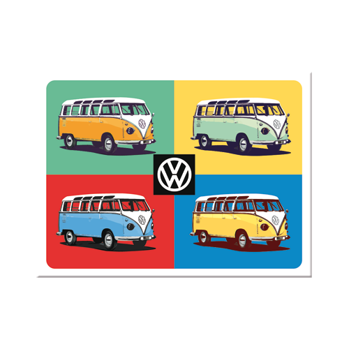 VW Bulli - Pop Art