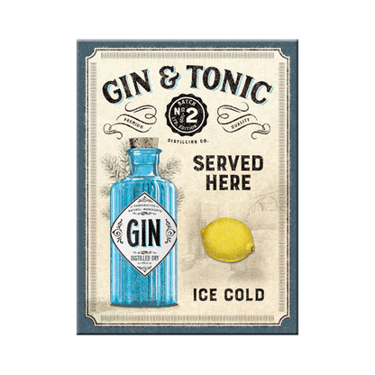 Gin & Tonic Served Here