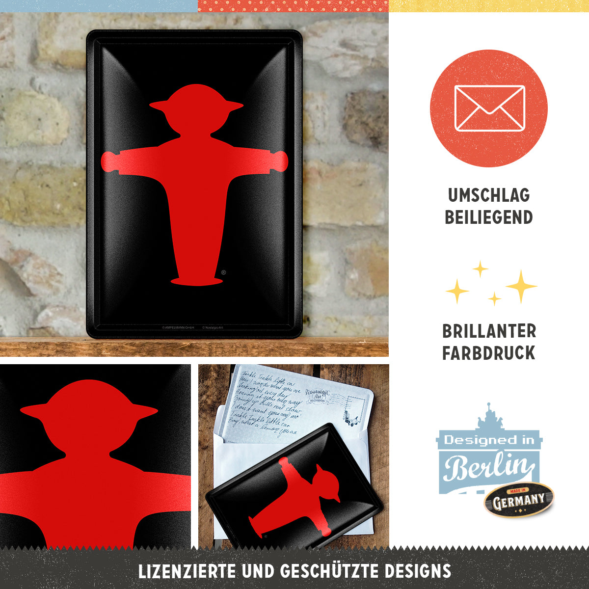 Ampelmann rot