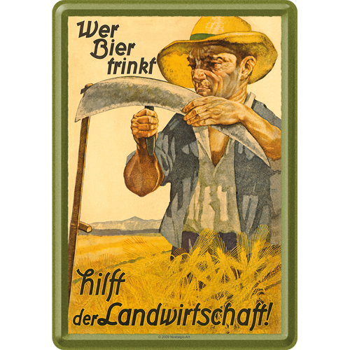 Wer Bier trinkt hilft der Landwirtschaft