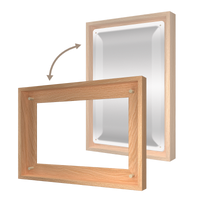N-Frame M Holzrahmen (für 20x30 Schilder) Eiche