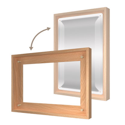 N-Frame M Holzrahmen (für 20x30 Schilder) Eiche