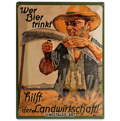 Wer Bier trinkt hilft der Landwirtschaft