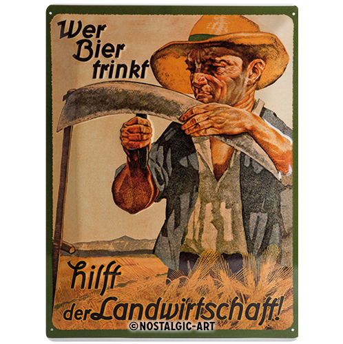 Wer Bier trinkt hilft der Landwirtschaft