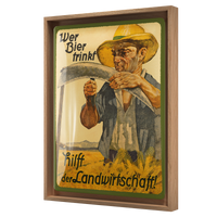 Wer Bier trinkt hilft der Landwirtschaft N-Frame L Edition
