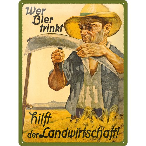 Wer Bier trinkt hilft der Landwirtschaft