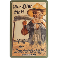 Wer Bier trinkt hilft der Landwirtschaft