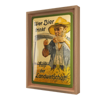 Wer Bier trinkt hilft der Landwirtschaft N-Frame M Edition