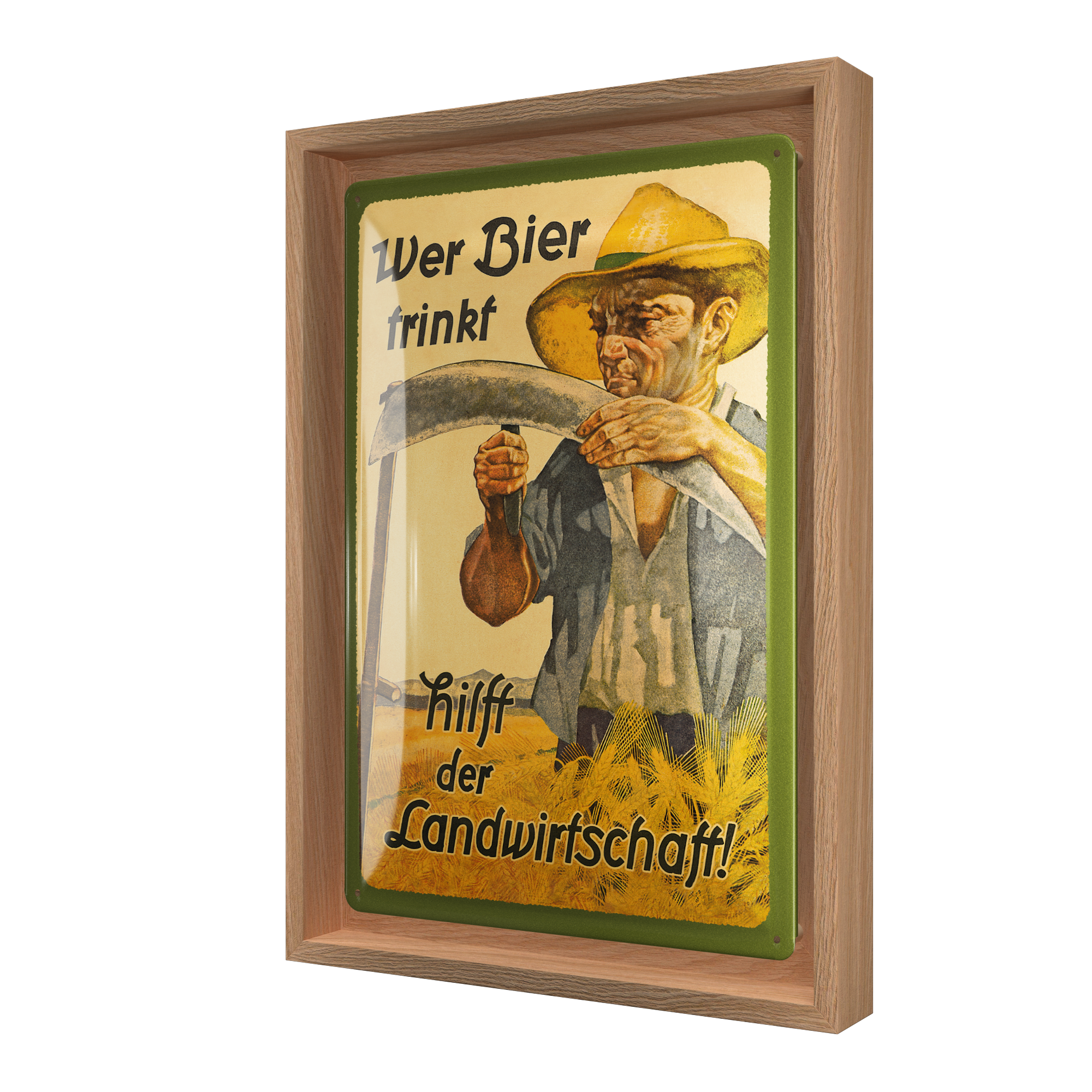 Wer Bier trinkt hilft der Landwirtschaft N-Frame M Edition