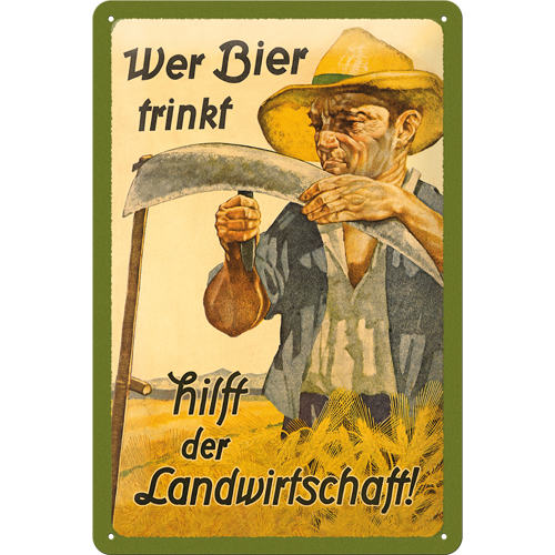 Wer Bier trinkt hilft der Landwirtschaft