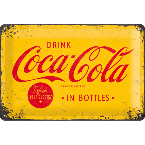 Coca-Cola - Logo Yellow