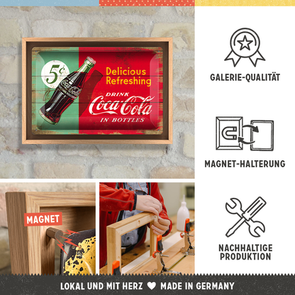 Coca-Cola - Delicious Refreshing Green N-Frame M Edition