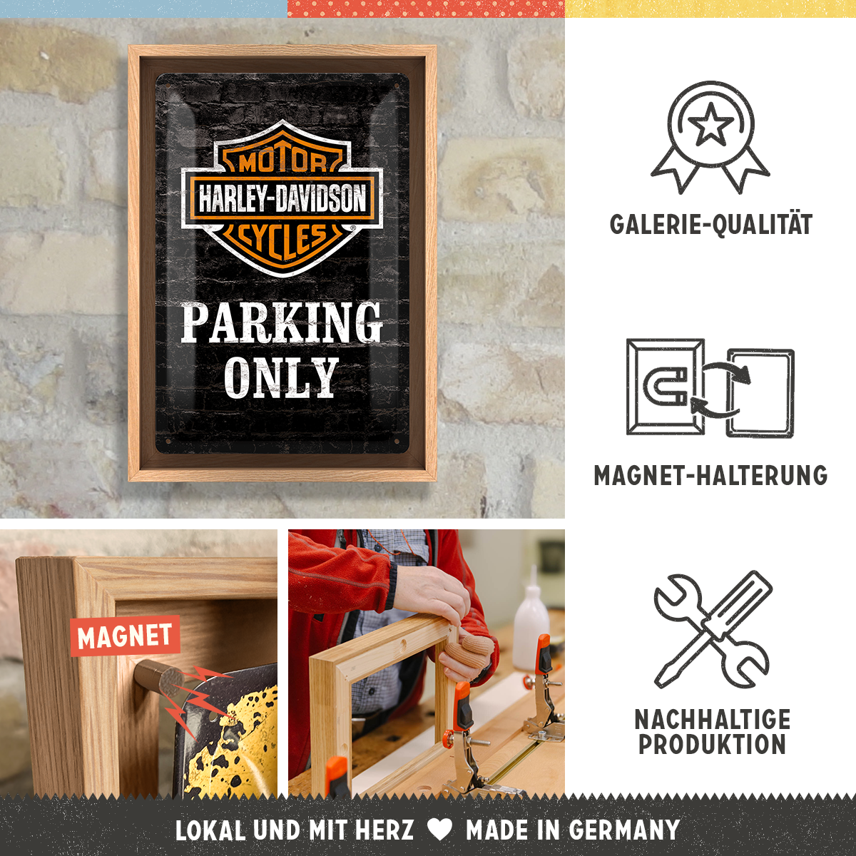 Harley-Davidson - Parking Only N-Frame M Edition