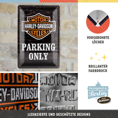Harley-Davidson - Parking Only