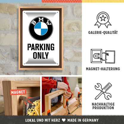 BMW - Parking Only White N-Frame M Edition