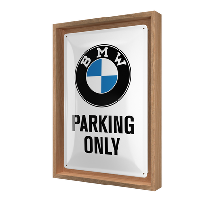 BMW - Parking Only White N-Frame M Edition