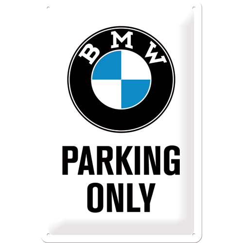 BMW - Parking Only White