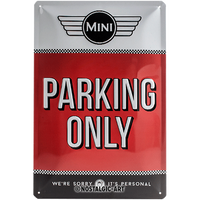 Mini - Parking Only Red