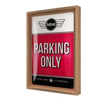 Mini - Parking Only Red N-Frame M Edition