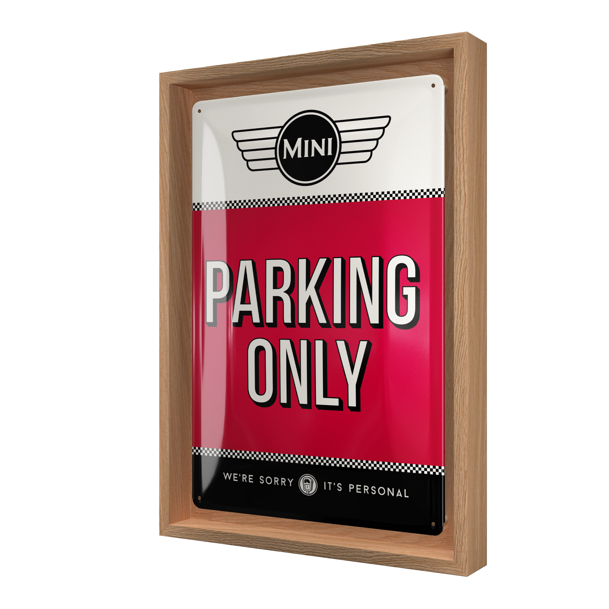 Mini - Parking Only Red N-Frame M Edition