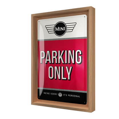 Mini - Parking Only Red N-Frame M Edition