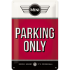 Mini - Parking Only Red