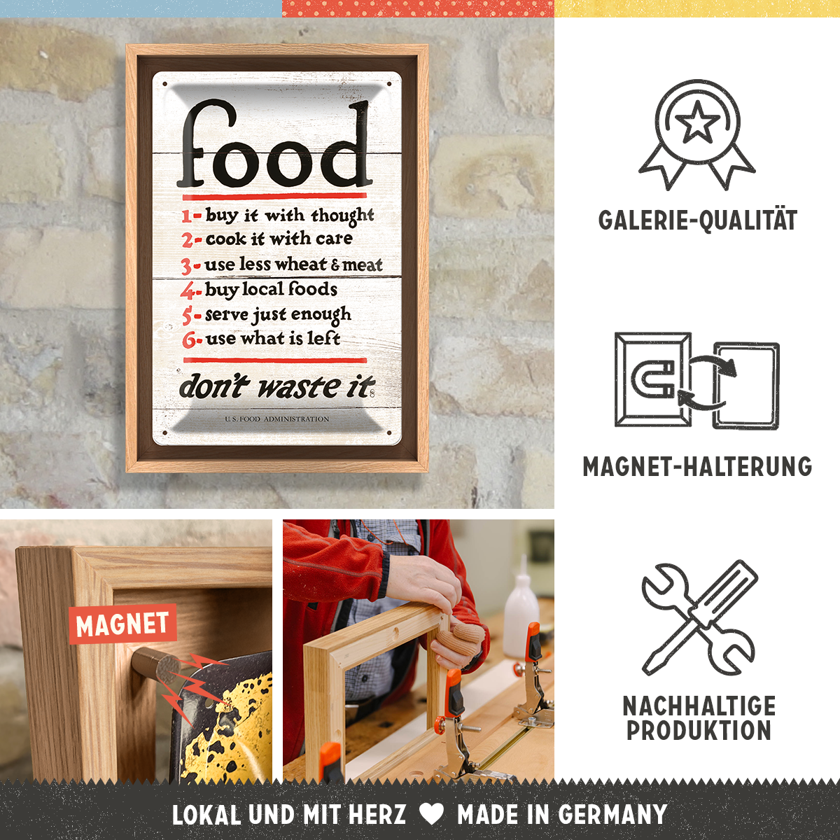 Food Don’t Waste It N-Frame M Edition