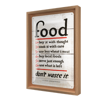 Food Don’t Waste It N-Frame M Edition