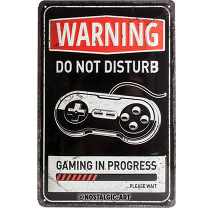 Gaming in progress