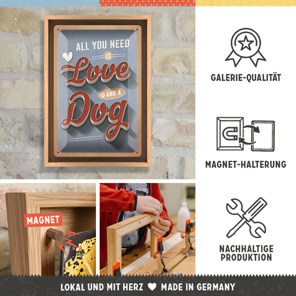 PfotenSchild - Love Dog N-Frame M Edition