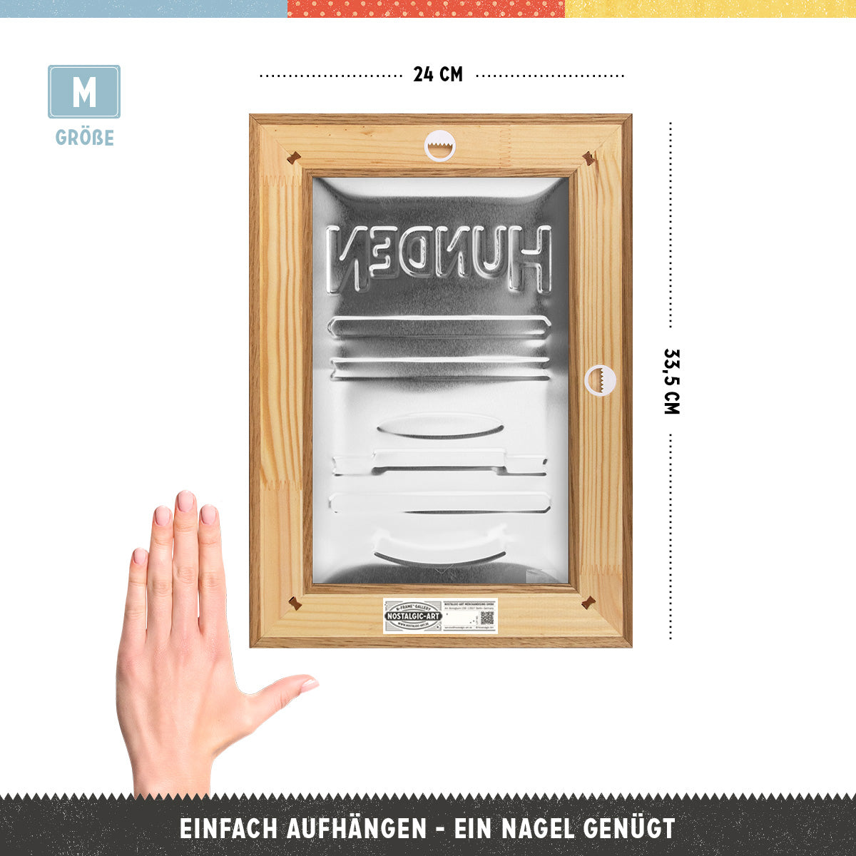 PfotenSchild - Was man von Hunden lernen kann N-Frame M Edition