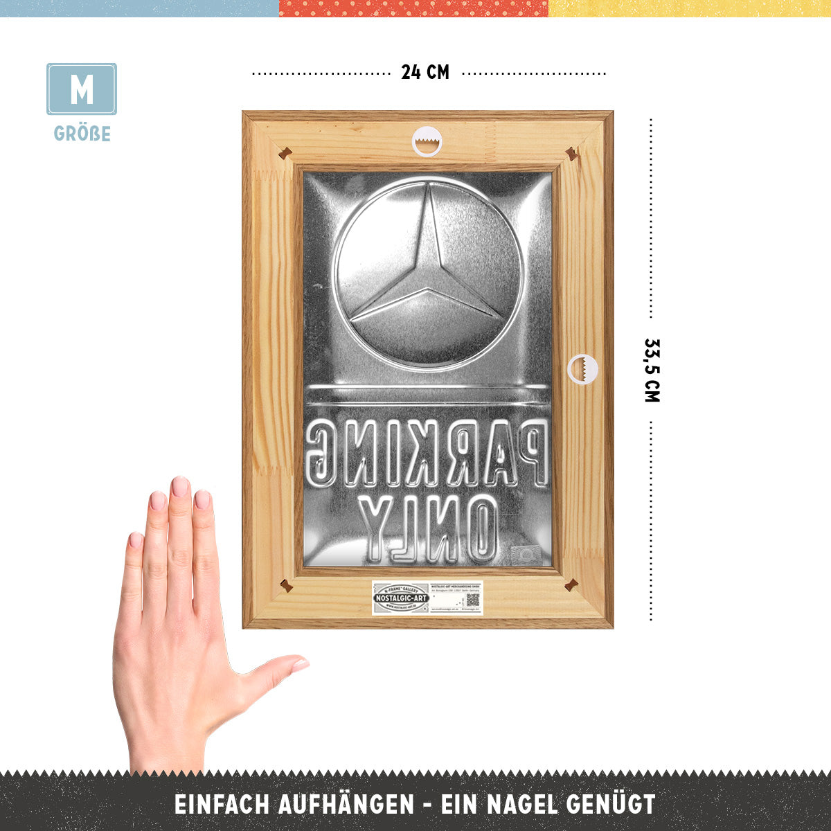 Mercedes-Benz - Parking Only N-Frame M Edition