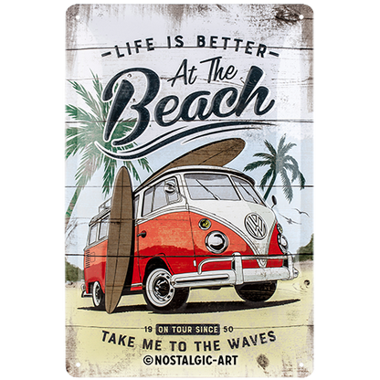 VW Bulli - Beach