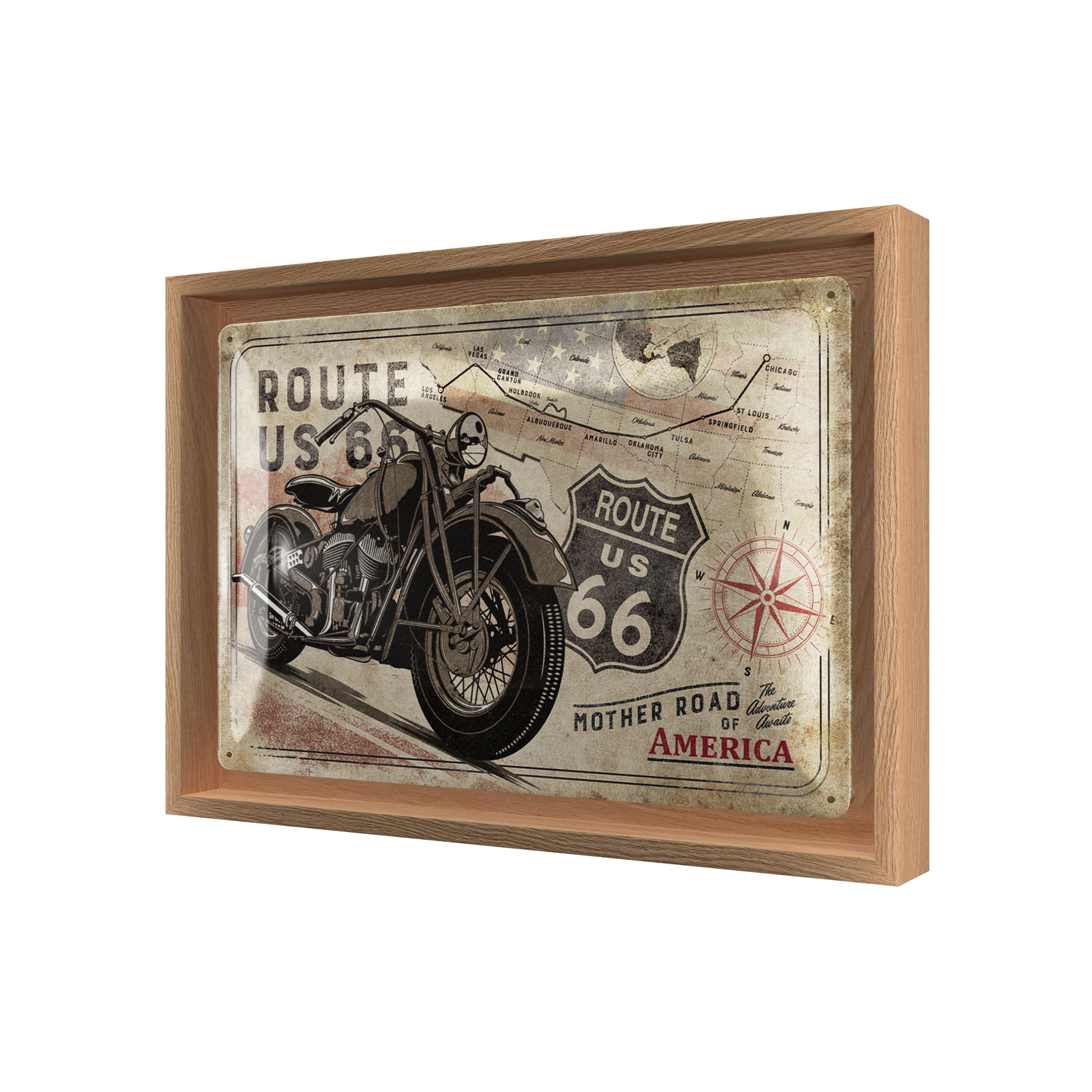 Route 66 - Bike Map N-Frame M Edition