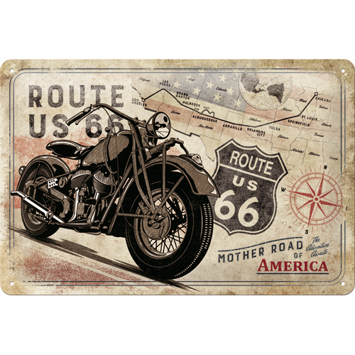 Route 66 - Bike Map