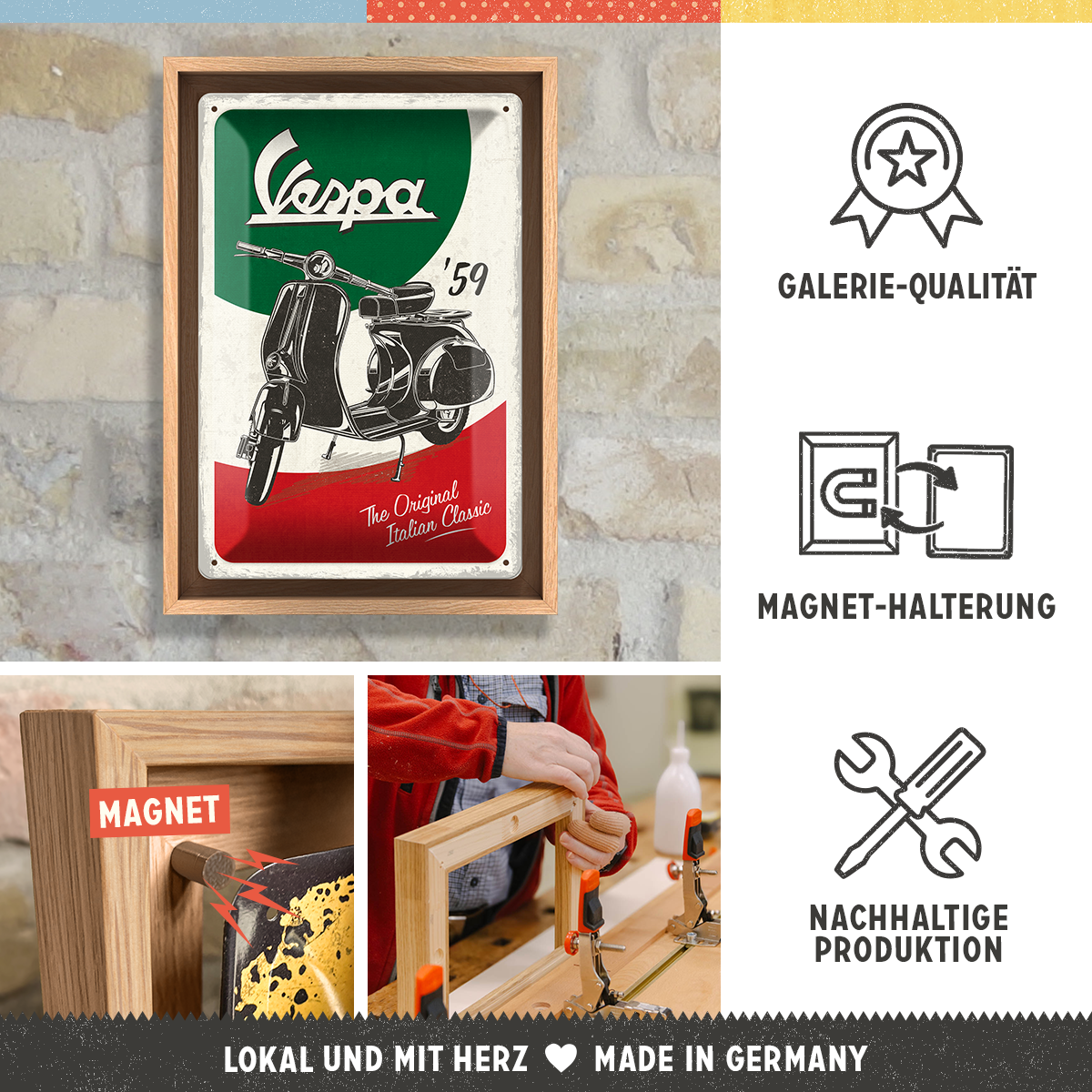 Vespa - The Italian Classic N-Frame M Edition