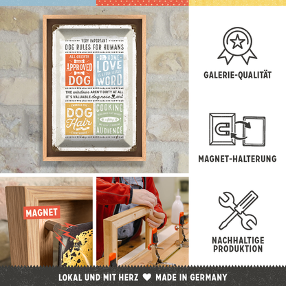 PfotenSchild - Dog Rules N-Frame M Edition