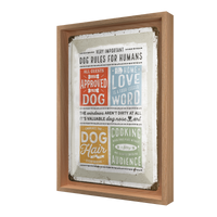 PfotenSchild - Dog Rules N-Frame M Edition