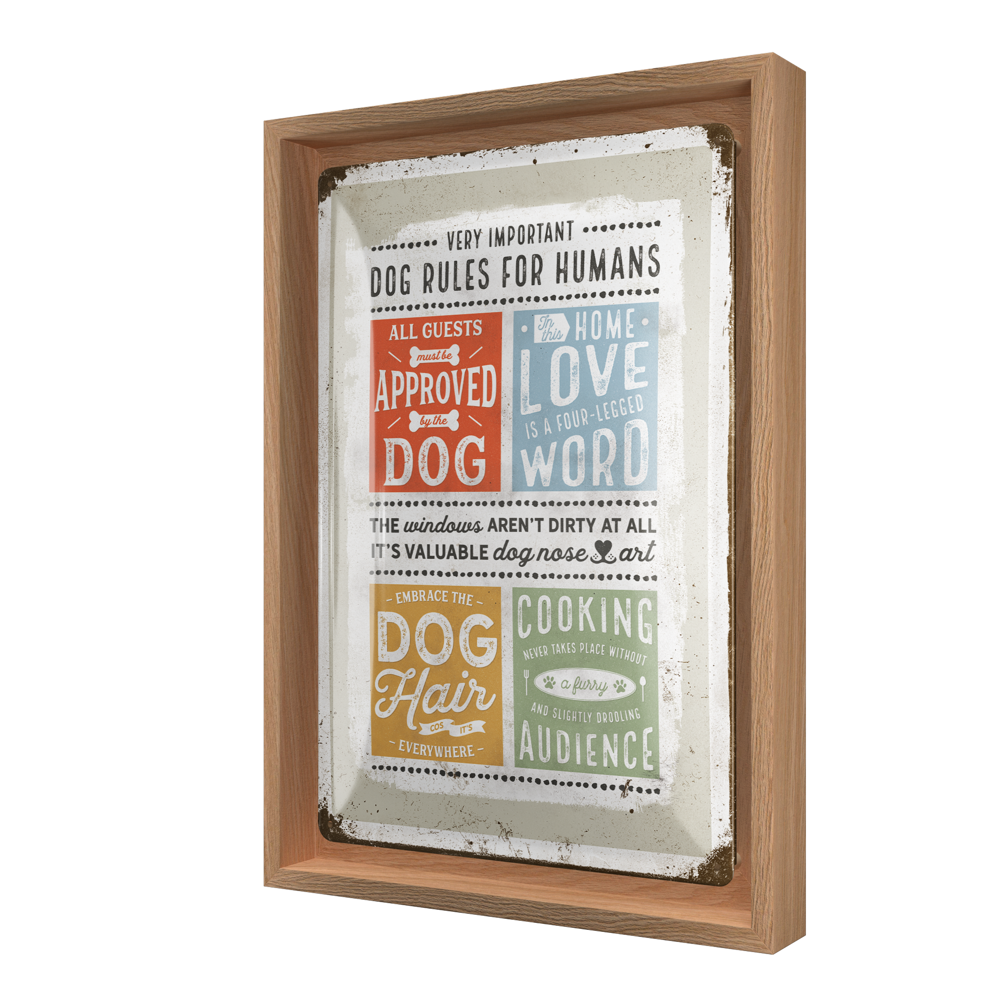 PfotenSchild - Dog Rules N-Frame M Edition