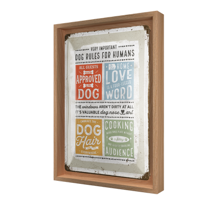 PfotenSchild - Dog Rules N-Frame M Edition