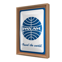 Pan Am - Travel the world Logo white N-Frame M Edition