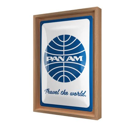 Pan Am - Travel the world Logo white N-Frame M Edition