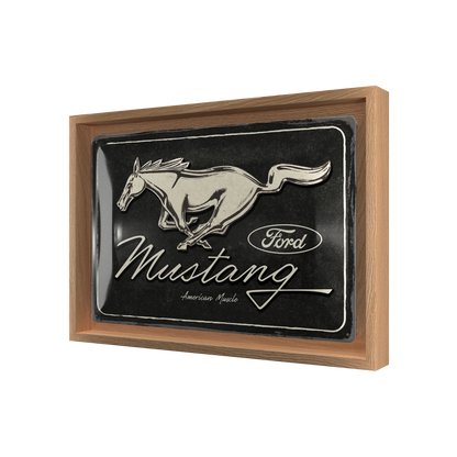 Ford Mustang - Horse Logo Black N-Frame M Edition