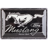Ford Mustang - Horse Logo Black