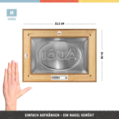 Audi - Logo Red Shine N-Frame M Edition